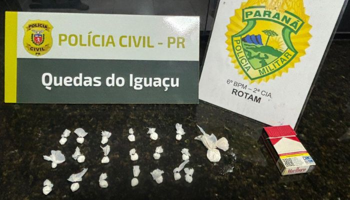 Quedas – Três pessoas foram presas por trafico de drogas
